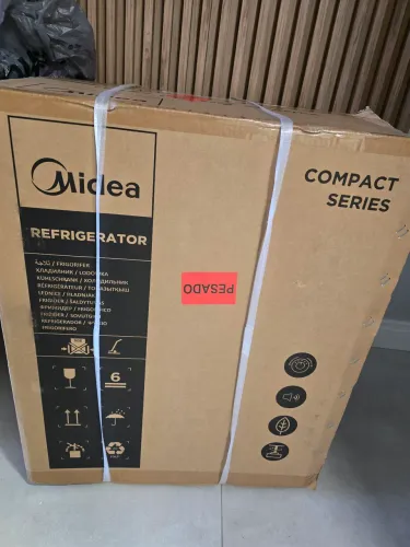 Frigobar Branco 67L inverter Bivolt Midea Lacrado!