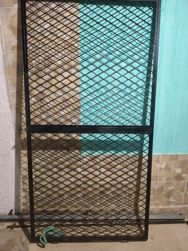 Grade corrediça com trilhos completa 1,08/2,60