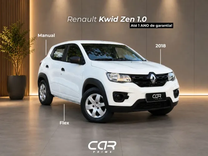 Renault Kwid Zen 1.0 Flex 12V 5P Mec. 2018