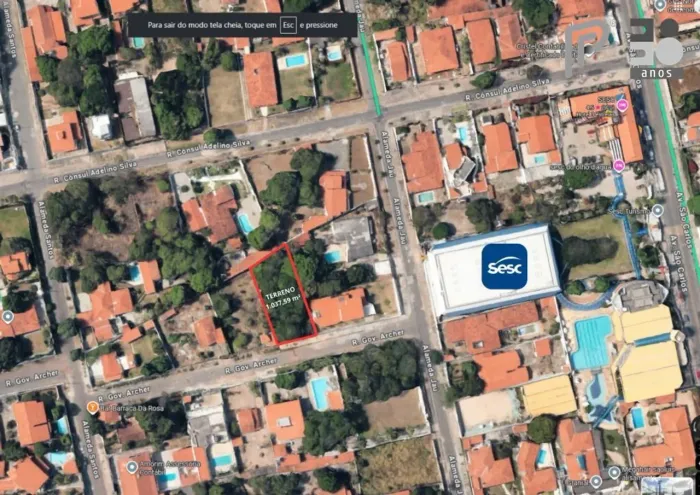 Terreno à venda, 1.037m² por R$ 1.000.000,00 - Olho D'Água - São Luís/MA