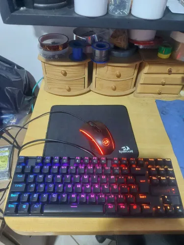 Teclado e mouse gamer