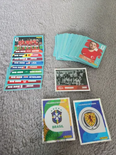 Pack 104 figurinhas copa 2026 originais