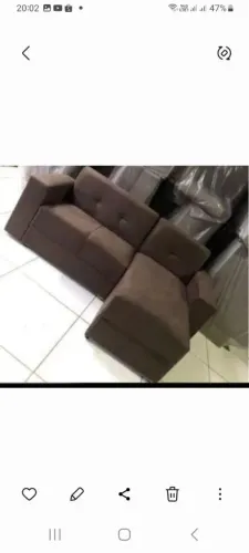 Sofá Mônaco 1,70m pronta entrega, contato 98- *