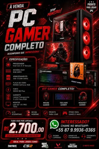 Pc gamer disponível