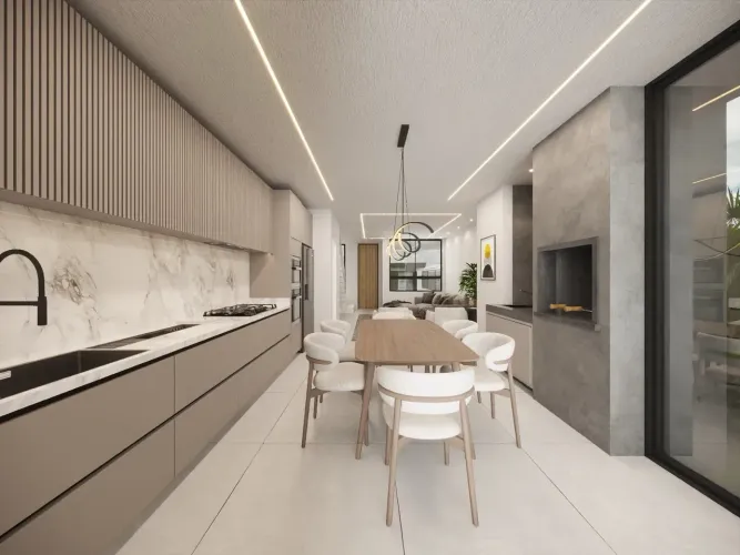 CASAS GEMINADAS JARDIM RIO VERMELHO FLORIANÓPOLIS/SC - Previsão de entrega: Maio/2026