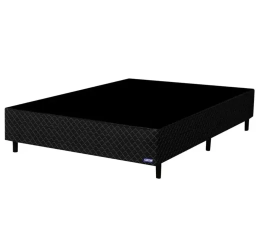 Base cama Box preta