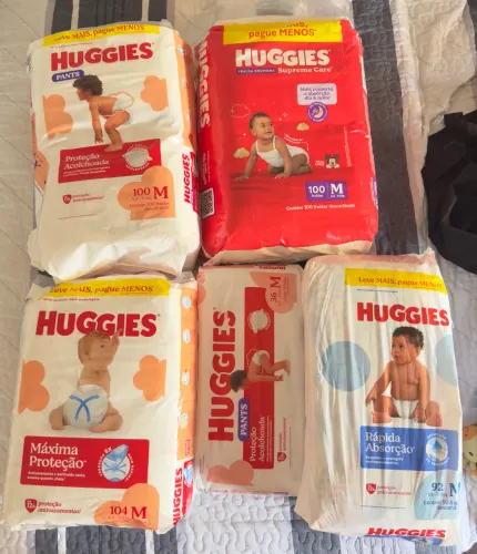 Fralda Huggies M