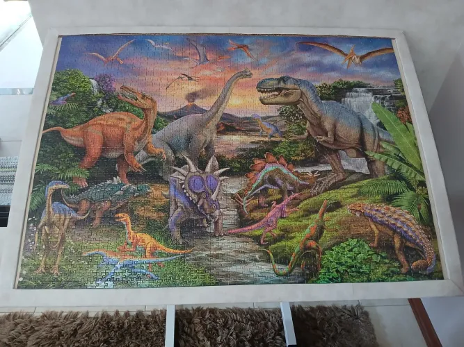 QUEBRA CABEÇA DINOSSAUROS - 2000 PEÇAS