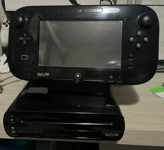 Nintendo wii u preto de 32gb