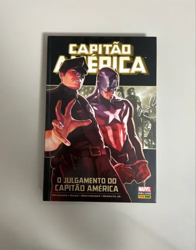 HQ Marvel Deluxe O Julgamento do Capitão America