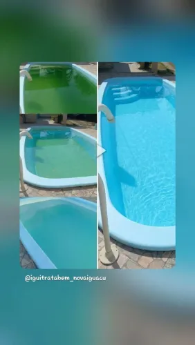 Limpeza e manutenção de piscinas 
