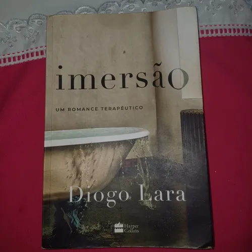 LIVRO IMERSÃO, um romance terapêutico de Diogo Lara