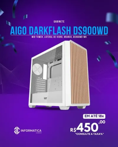 GABINETE AIGO DARKFLASH DS900WD 