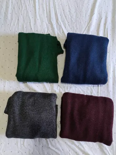 Kit 4 Blusas de Malha Quentinhas (Tamanhos G3 e G2)