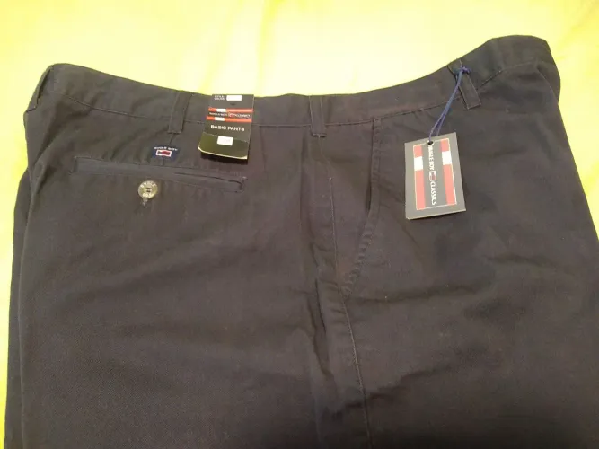 Calça Bugle Boy marinho nova n38