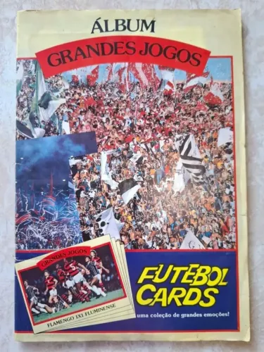 Álbum Grandes Jogos Futebol Cards Ping Pong 1978