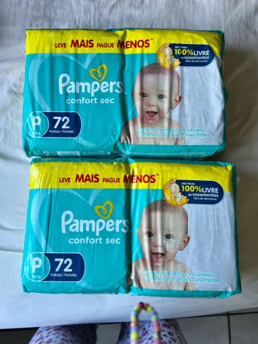 Fralda Pampers P
