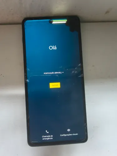 Motorola Edge 20 pro com problema na tela