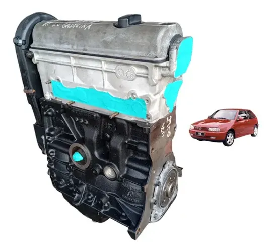 Motor Parcial Volkswagen Gol G2 Bola 2000 1.0 At Mi 8v 54cv