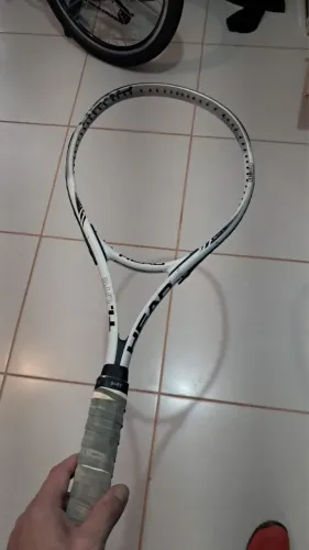 Raquete de tênis Head Nano Ti.Lite White