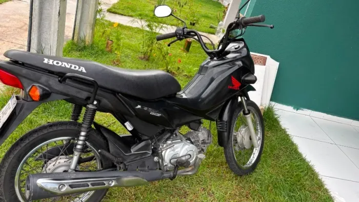 Honda Pop 110i Preta 2022/2023 Única Dona