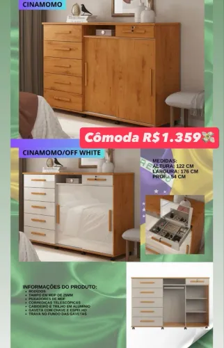 Cômoda Giga