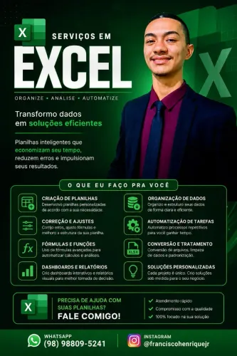 SERVIÇOS EM EXCEL