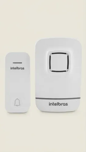Campainha Intelbras CIK 200 - Sem Fio e Sem Bateria