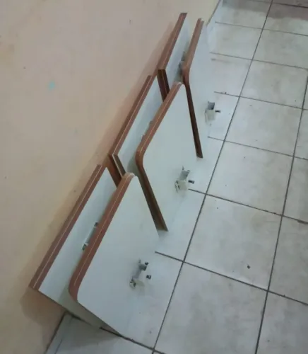 SERIGRAFIA 12 BERÇOS COM GAVETA REGULÁVEL PARA MESA SERIGRAFICA 