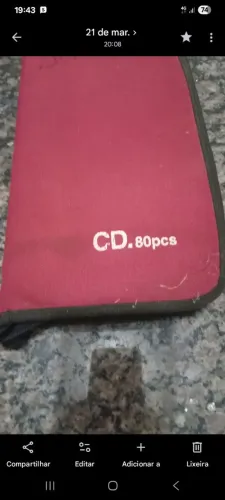 Pasta de cd 