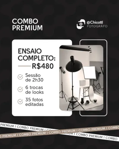Fotografo com Studio no centro de Curitiba