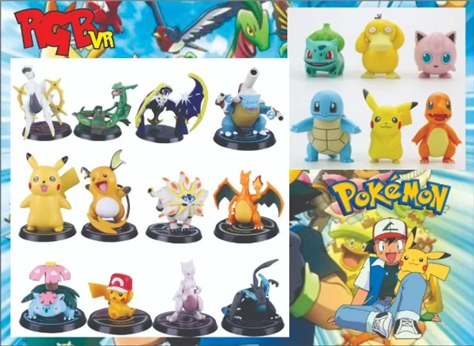 Miniaturas Pokémon I (venda por unidade ou coleção)