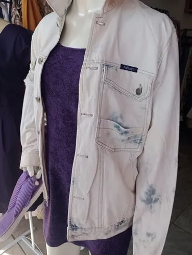 Jaqueta jeans destrói - Big 