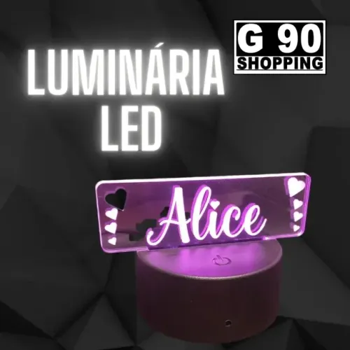 Luminária Led Decorativa