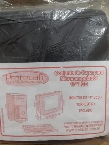 "2" KIT's CONJUNTO de CAPAS completo para PC Monitores até 17" Polegadas