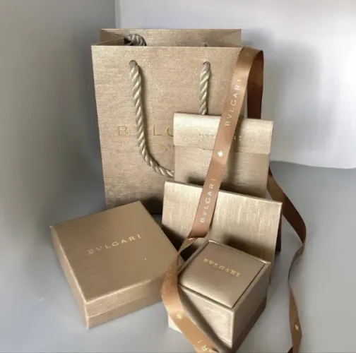 embalagem kit de alianças de luxo originais