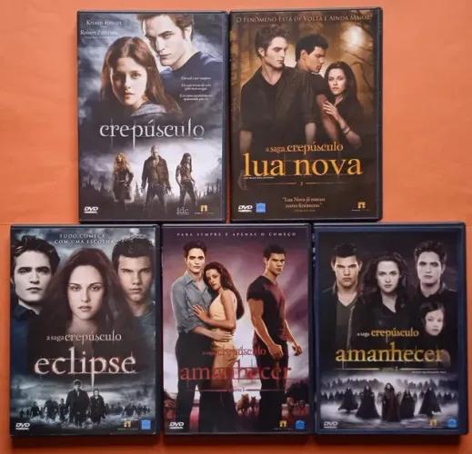 Dvd A Saga Crepúsculo (5 Filmes)