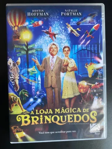 DVD original A loja mágica de brinquedos com Natalie Portman
