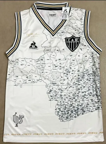 Camiseta de Futebol Le Coq Sportif - Cam - Branca - Tamanho P