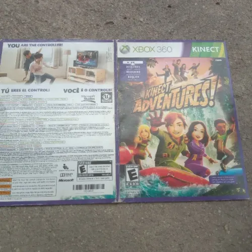 Jogo Kinect adventures (necessita do Kinect)