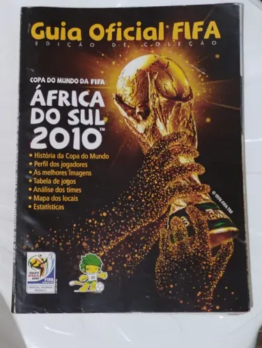 Guia Oficial FIFA Copa do Mundo da África do Sul 2010, em ótimo estado, oportunidade