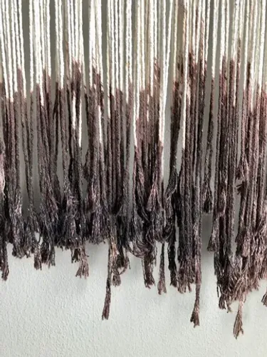 Decoração - Franja bicolor