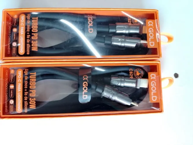 Cabo USB  e tipo C iPhone 