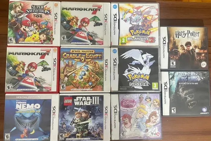 Jogos Nintendo DS e 3DS 