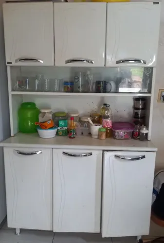 Armário de Cozinha  Branco Usado