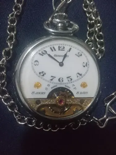 Relógio Bolso Hebdomas impecável