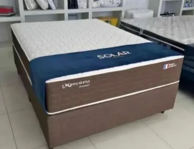 Cama box macia Molas ensacadas ( temos a pronta entrega ) 