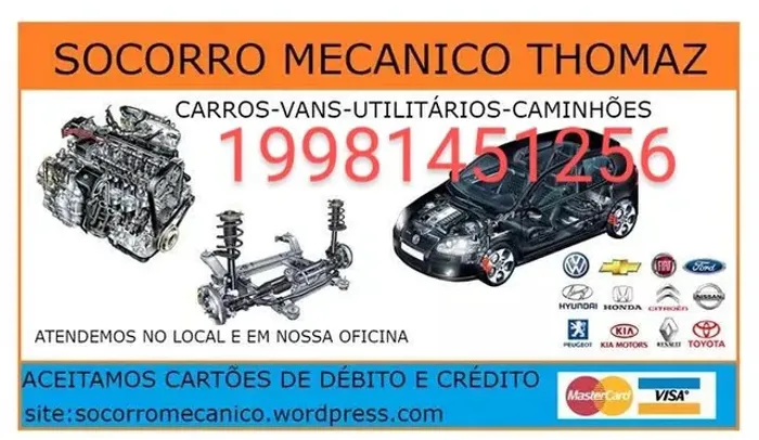 Socorro Mecânico Thomaz 24horas campinas