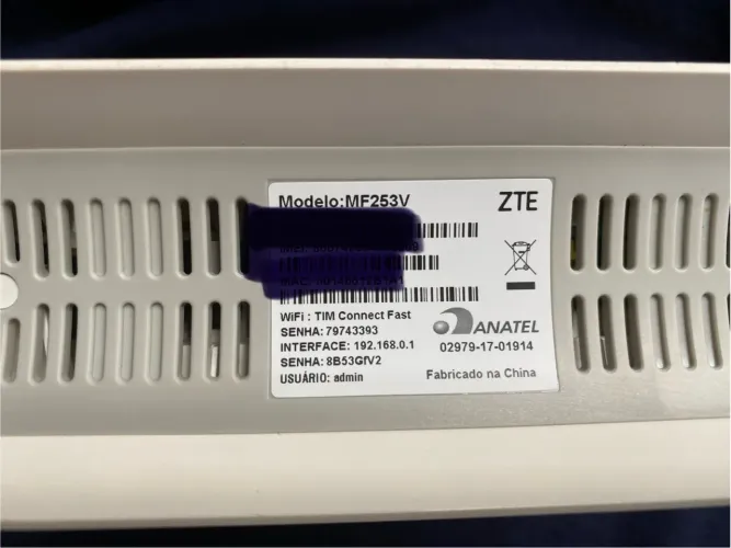 Roteador Modem 4g Zte Mf253l Wifi 4G Conexão a Internet Desbloqueado 