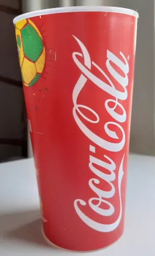 Copo colecionável Copa do Mundo da Fifa 2014